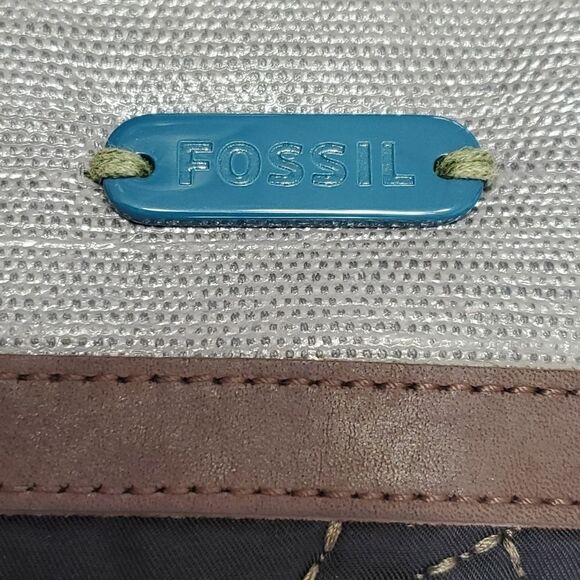 Fossil silver, black & brown Key Per clutch - Picture 8 of 8